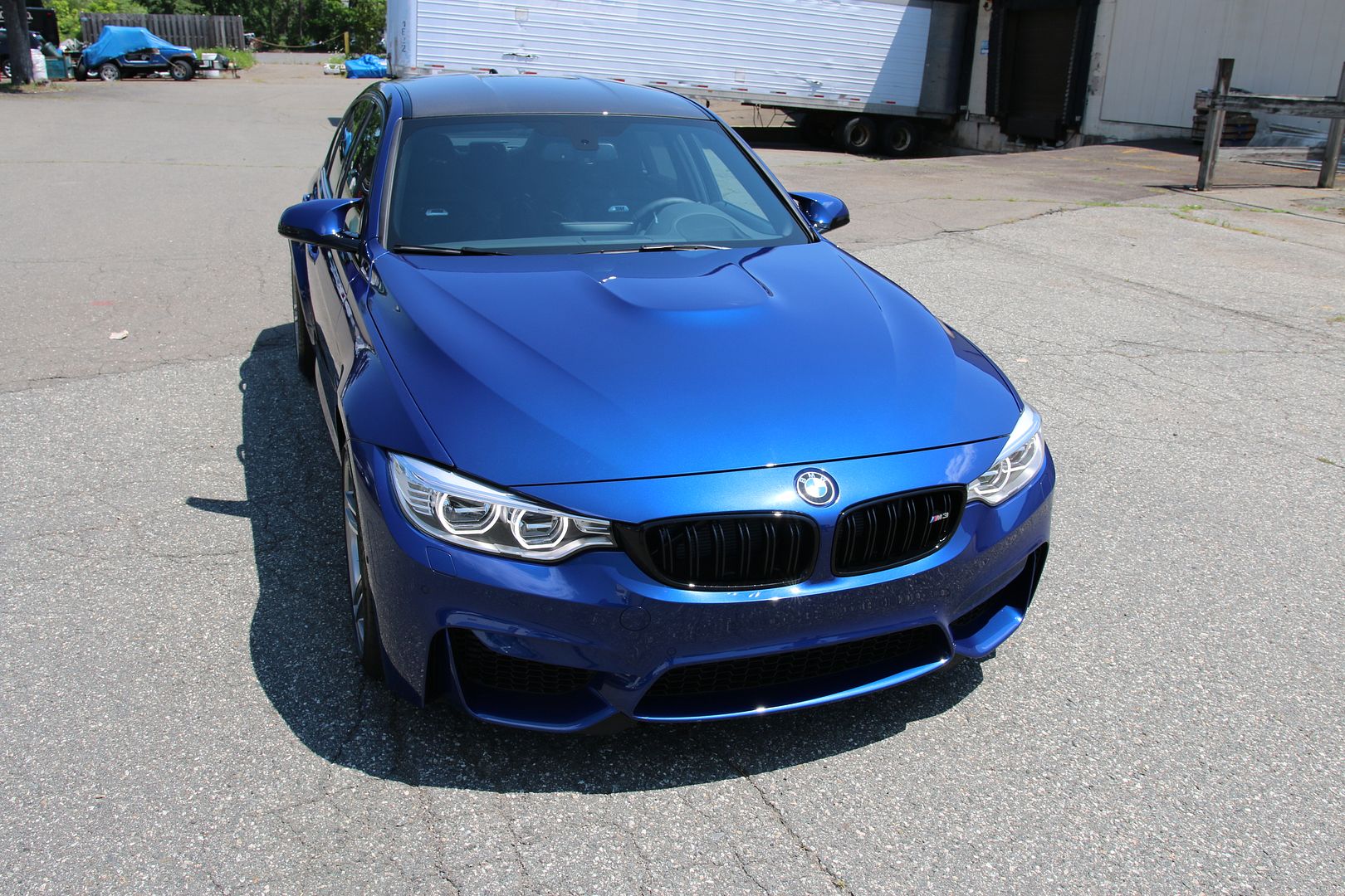WOW a stunning Lemans Blue BMW M3 gets better! Detailer's Domain